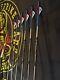 6 Easton Full Metal Jacket 320 6mm Custom Arrows Red/white/blue Wrap And Vanes