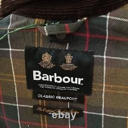 Barbour Classic Beaufort Waxed Cotton Men's Jacket Olive MWX0002OL7140 US 40