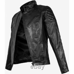 Black Friday Metal Gear Solid V Snake Black Diamond Real Lambskin Leather Jacket