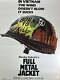 Full Metal Jacket 1987 Movie Poster Original Vintage
