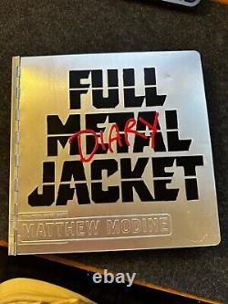 Full Metal Jacket Diary by Matthew Modine (2005, Hardcover) FIRST EDITION