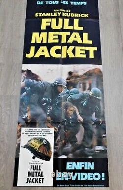 Full Metal Jacket French Movie Poster Video 2363 1987 Stanley Kubrick