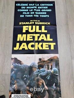 Full Metal Jacket French Movie Poster Video 2363 1987 Stanley Kubrick