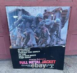 Full Metal Jacket Movie Standee Cardboard Stand up 1987 Stanley Kubrick