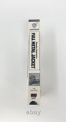 Full Metal Jacket VHS Tape Movie Sealed 1988 Warner Home Video Watermark RARE