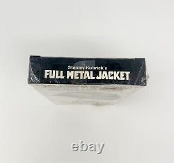 Full Metal Jacket VHS Tape Movie Sealed 1988 Warner Home Video Watermark RARE