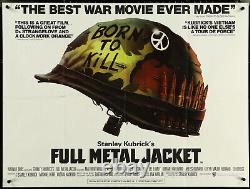 Full Metal Jacket by Philip Castle Folded Quad Original Movie Poster 30 x 40