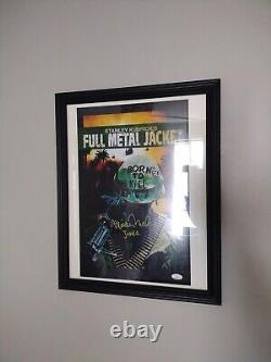 MATTHEW MODINE Signed FMJ Joker FULL METAL JACKET 11x17 Photo Autograph JSA COA