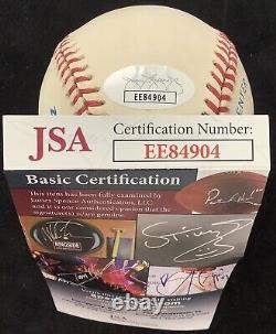Matthew Modine Signed Baseball Rawlings Autograph Actor Full Metal Jacket JSA