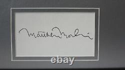 Matthew Modine Signed Framed 16x20 Poster Photo Display Full Metal Jacket