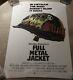 Original Theatrical Used Ss One Sheet Full Metal Jacket Poster 27x41 Rolled
