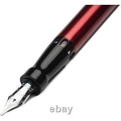 Pineider Fountain Pen Full Metal Jacket Army Red, Broad 14K Nib SFPB0PP3105445