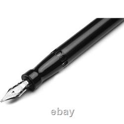 Pineider Fountain Pen Full Metal Jacket Midnight Black, Broad Nib SFPB0PP3105379