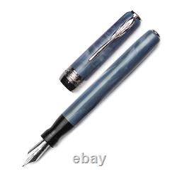 Pineider Full Metal Jacket Fountain Pen, Sugar Paper, Extra Fine Nib, New In Box