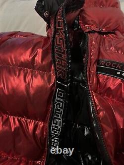 Rockstar Original Metallic Red Puffer Jacket