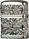 Zippo Gothic Arabesque Cross Full Metal Jacket Silver Plating Japan Limited Cool