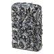 Zippo Many Skull Face Full Metal Jacket Oxidized Silver Plating Japan Limited